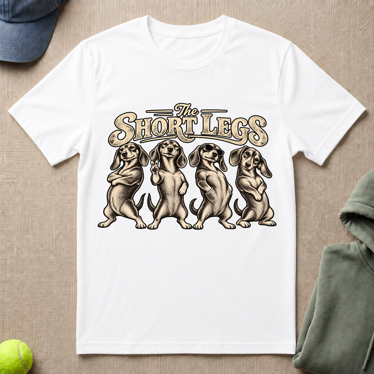 Short Legs Posing T-Shirt