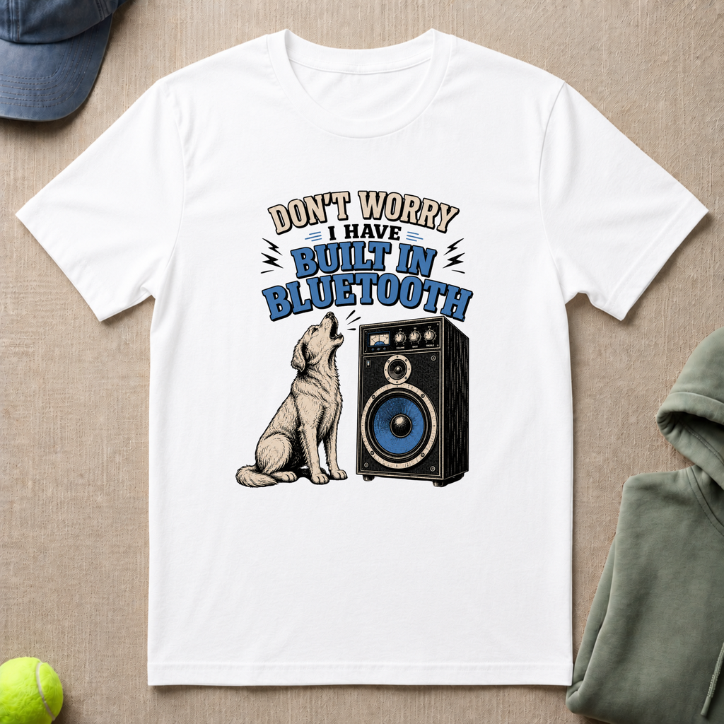 Built In Bluetooth T-Shirt