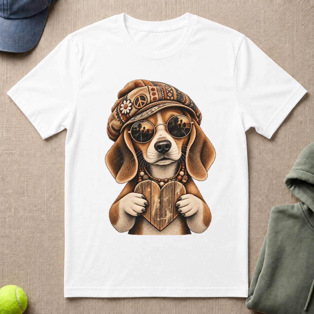 Beagle Hippie T-Shirt