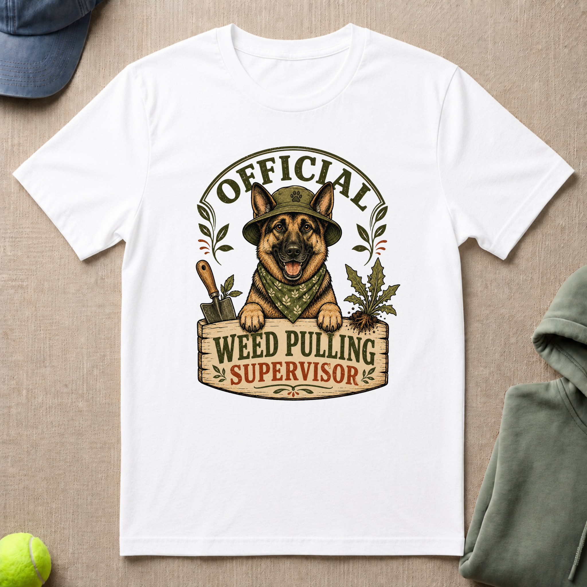 Weed Pulling Supervisor T-Shirt