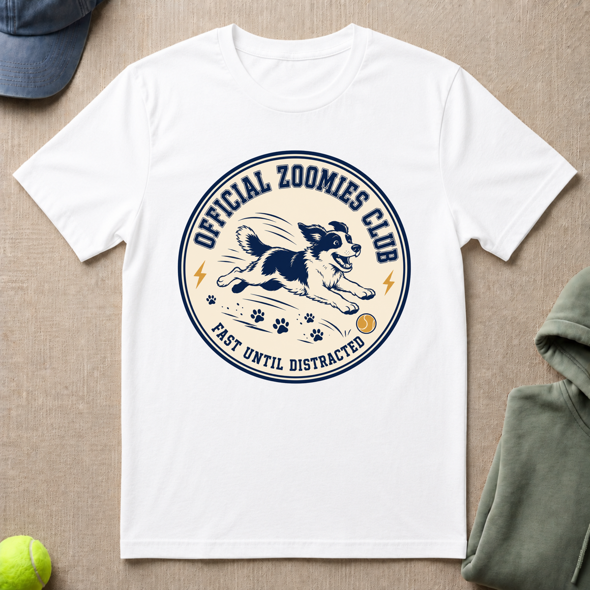 Official Zoomies Club Club T-Shirt