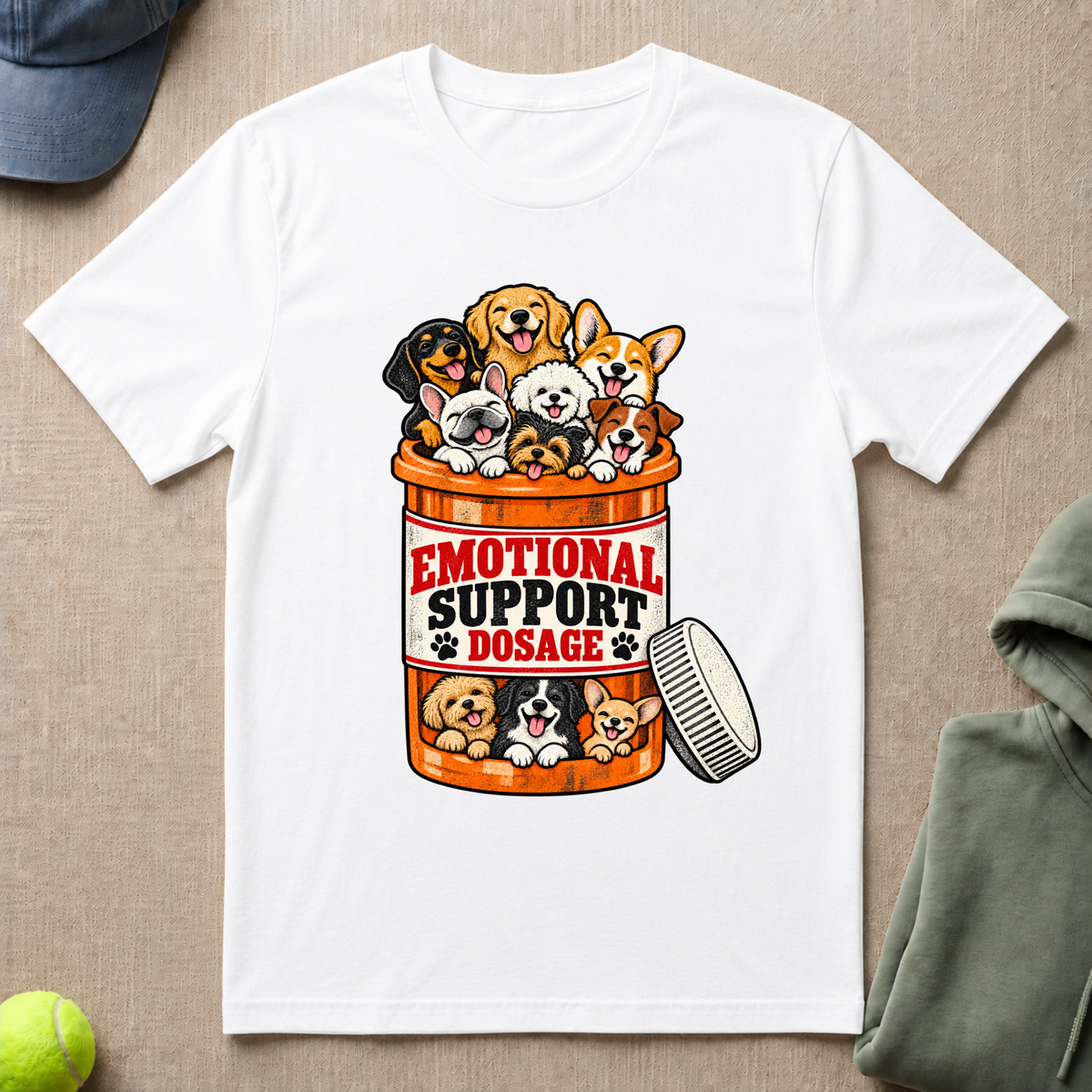Emotional Support Dosage T-Shirt
